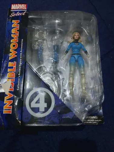 Invisible Woman (Mulher Invisível) - Marvel Select Diamond Select Toys