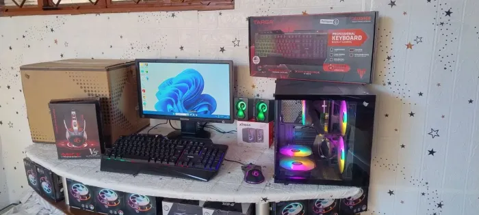 Computador i5, PC NOVO, 16gb memória ram, ssd 240gb, monitor 19 polegadas