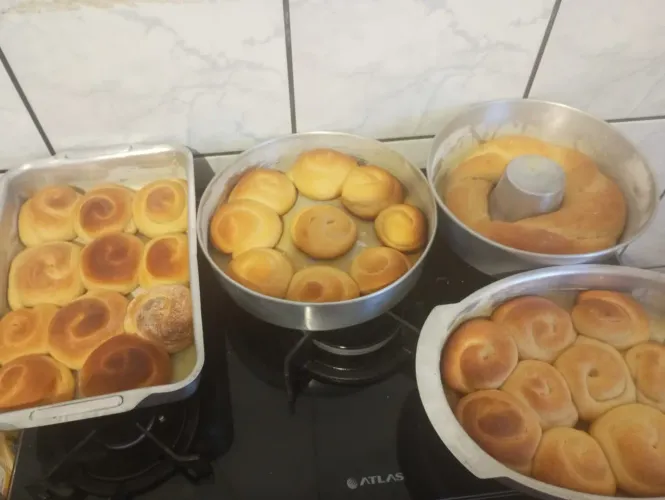 Pão caseiro sobre encomenda 