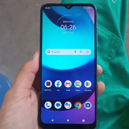 CELULAR MOTO E20 USADO 