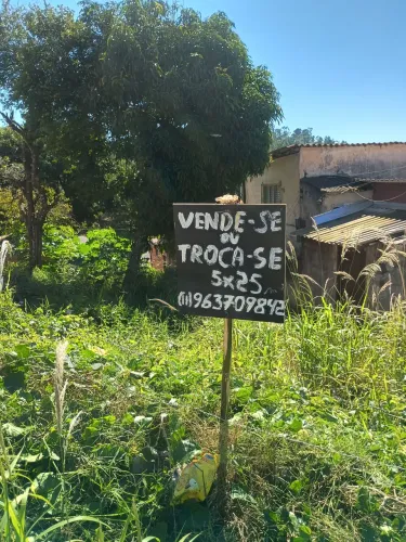 Vendo ou troco terreno 5x25