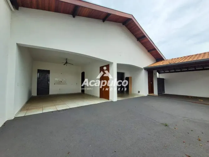 Casa para alugar com edícula, 03 quartos, sendo 01 suíte, no Jardim São José em Americana/