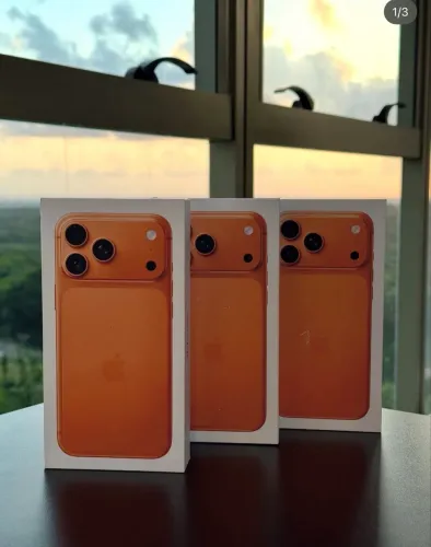IPHONE 17 PRO MAX 256 LARANJA, PROMOÇÃO SÓ NO PIX R$8.250 CARTÃO 18x 546 LOJA NO RIOMAR