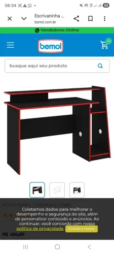 Mesa de computador, semi nova ( em otimo estado) bom para organização 