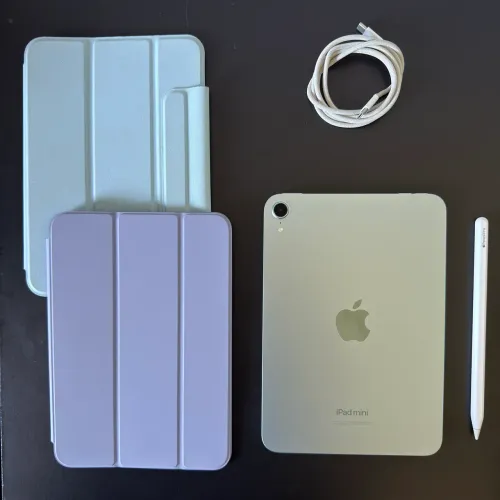 iPad mini A17 Pro 17 azul + Apple Pencil Pro