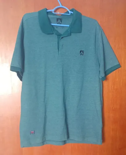 Camisa Polo Verde Escura