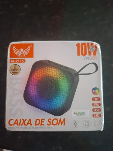 CAIXA DE SOM PORTÁTIL