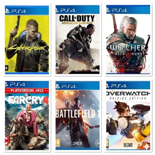 Jogos PS4 físicos semi-novos