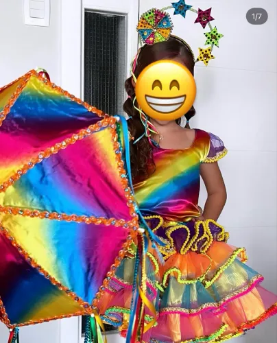 Fantasia menina 8 a 10