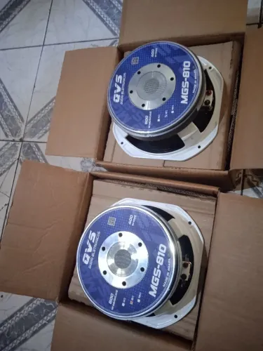 Dois médios 10 polegada QVS 400 rms