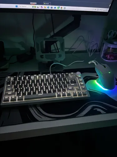 KIT TECLADO AJAZZ E MOUSE ATTACK SHARK GAMER