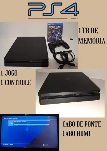 Ps4 slim 1TB