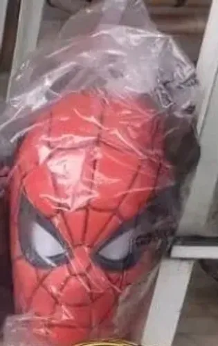 Balde de pipoca homem aranha lacrado