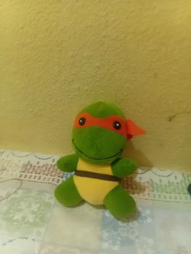 Pelúcia Michelangelo - Tartarugas Ninja (TMNT) - Impecável!