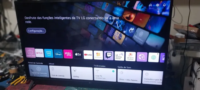 Tv  50 lg smart Wi-Fi  topp 