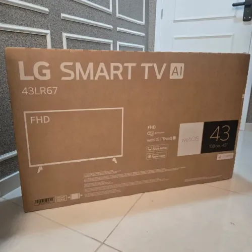 Smart TV Profissional LG 43" Full HD Alexa Integrada - Nova, Lacrada, NF
