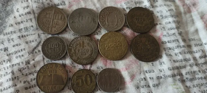 Moedas antigas 