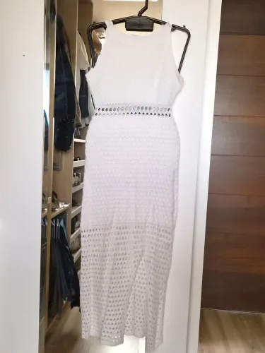 Vestido branco modal