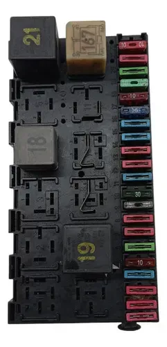 Caixa Fusível Volkswagen Golf Sr 1.8 Ap 1995 1996 1997 1998
