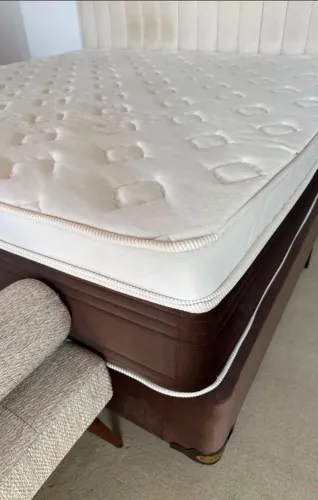 VENDE COLCHÃO +  BOX BAU KINGSTAR KING SIZE 