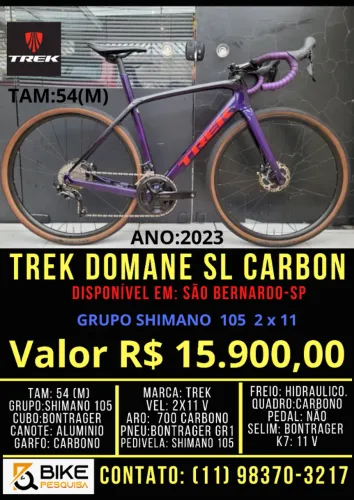 Trek Domane SL Carbon ( Endurance ou Gravel )