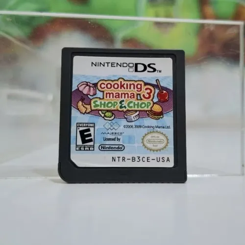 Cooking mama 3 nintendo ds 3ds