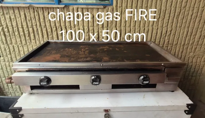 Chapa FIRE a Gas 100 x 50 cm