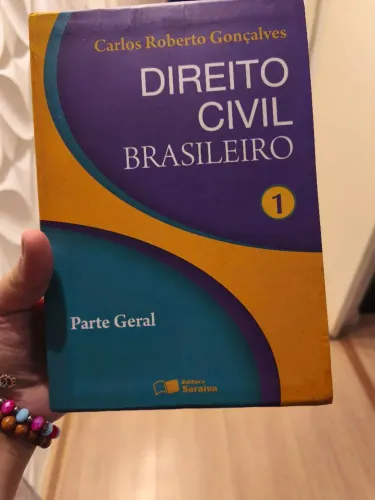 Livro Direito Civil Brasileiro - Carlos Roberto Gonçalves/ Parte Geral 01