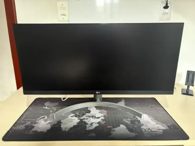 Monitor 29 Lg 29wk600-w Ultrawide Cor Branco E Preto