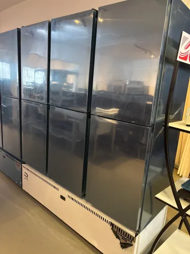 Geladeira 6 portas inox 