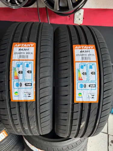 Par de pneus aro 225/45r18 Aptany ra301