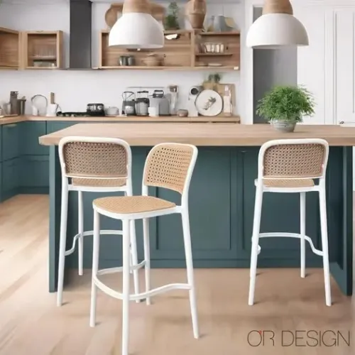 Banqueta Alta Bistrô - Elegância e Conforto para Sua Cozinha ou Área Gourmet