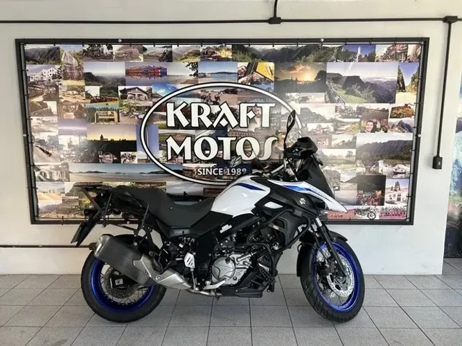V Strom 650cc 2021 Branca
