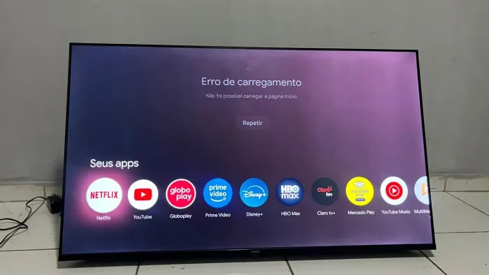 Televisão de 50 polegadas Philips