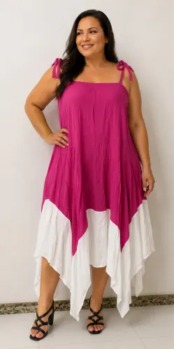 Vestido viscose forrado TAM 40/42