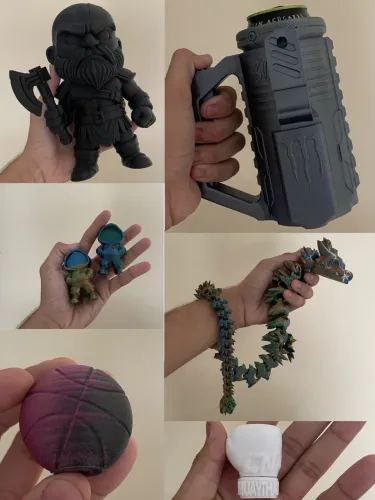 Impressão 3D. Por encomenda ou modelos prontos.