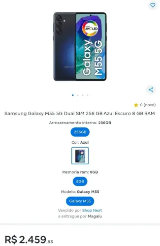 Celular m55
