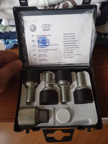 Kit parafuso lá anti furto 