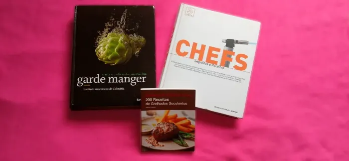 Chefs: Segredos e Receitas & Garde Manger: A arte e o ofício da cozinha fria + livro bônus