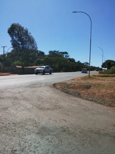 Lote Ponte Alta proximo ao cond Palmeiras, DF 475, comercio e transporte na porta rua kata