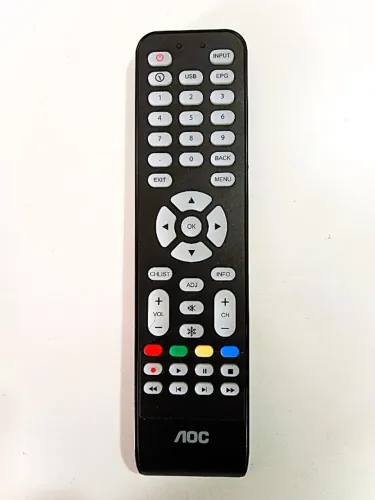 Controle Remoto Original AOC com tecla USB p/ TV Led  Le24d1461 511 Usado