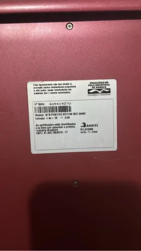 ? Notebook Positivo Motion Red Q464C