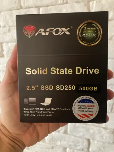 Ssd 500gb novo - Analiso trocas