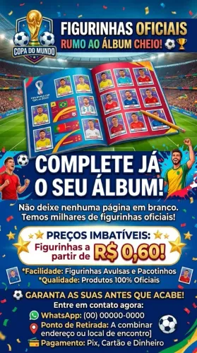 Figurinhas copa 2026