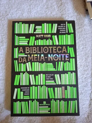 Livro Biblioteca da meia noite