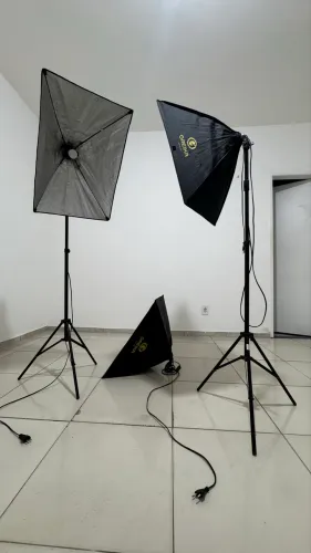 Kit Softbox Greika com tripe