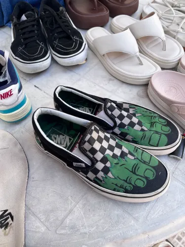 Tênis Vans edição Marvel Hulk