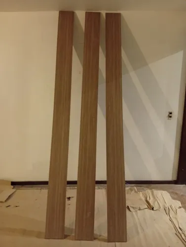 Proteção de parede em MDF escritório 