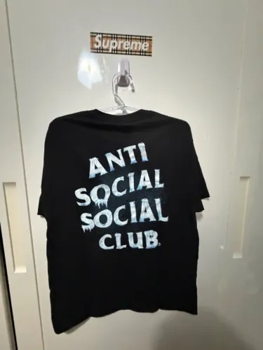 Camiseta Anti Social Social Club Iced - Tamanho G - Nova com etiqueta
