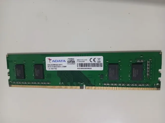 Memória Ram Adata De 8gb Ddr4 3200mhz Ad4u320088g22-bhyc